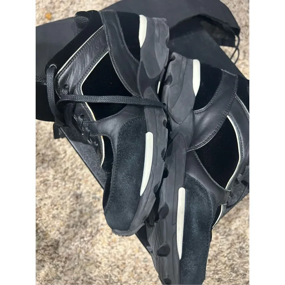 Chanel black sneakers size 36
